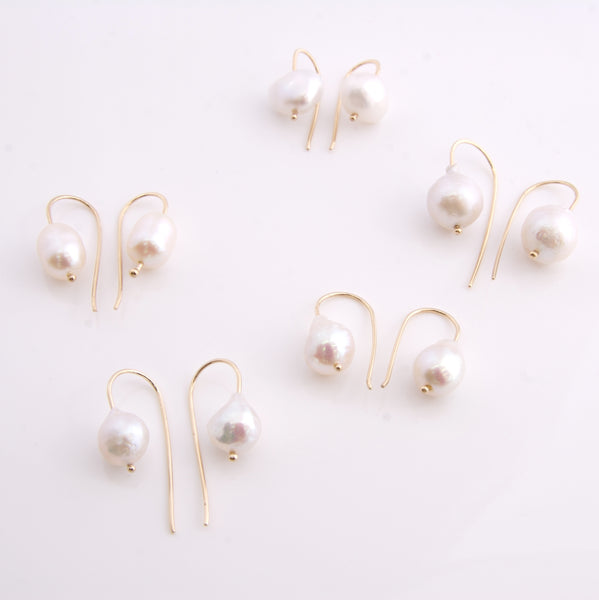 Pearl earrings