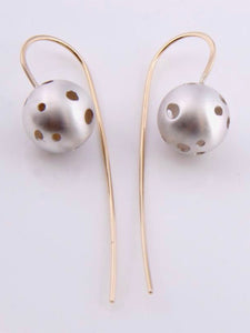 Dalmatian earrings