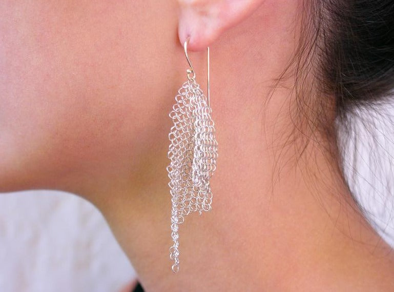 Chainmaille earrings