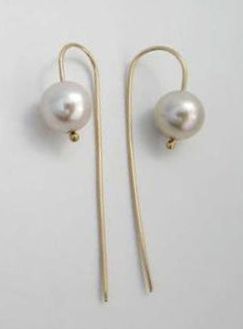 Pearl earrings